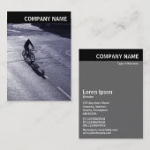 V-koptekst - Fotoversie Visitekaartje (Voorkant / Achterkant)