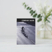 V-koptekst - Fotoversie Visitekaartje (Staand voorkant)