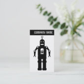 V-koptekst - Friendly Robot Visitekaartje (Staand voorkant)