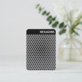 V-koptekst - Honeycomb Visitekaartje (Staand voorkant)