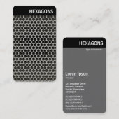 V-koptekst - Honeycomb Warm Visitekaartje (Voorkant / Achterkant)