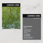 V-koptekst - Japanse aple Visitekaartje (Voorkant / Achterkant)