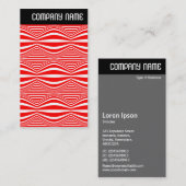 V-koptekst - Kunstlijnen en -bollen Visitekaartje (Voorkant / Achterkant)