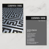 V-koptekst - Metaalmaïs Visitekaartje (Voorkant / Achterkant)