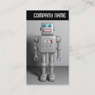 V-koptekst - Robot Visitekaartje