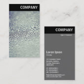 V-koptekst - Waterdruppels op glas 01 Visitekaartje (Voorkant / Achterkant)