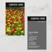 V-koptekst - Zee Tulpen Visitekaartje (Voorkant / Achterkant)