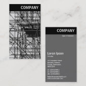 V-koptekst - zwevend visitekaartje (Voorkant / Achterkant)