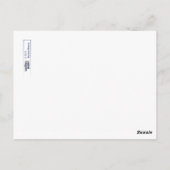 V. Kwartels/karte postale Briefkaart (Achterkant)