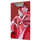 V Lady in Red Cliboard Klembord (Links)