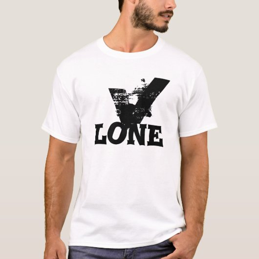v lone T-Shirt (Voorkant)