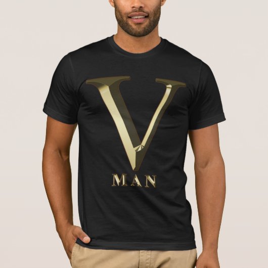 V MAN T-SHIRT (Voorkant)