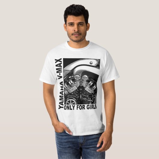 V-Max mannen T-shirt (Voorkant volledig)