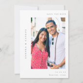 V MOD 2 Eenvoudige foto De datum opslaan Kaart (Voorkant)