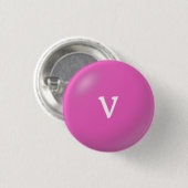 V Monogram Button (Voorkant /achterkant)