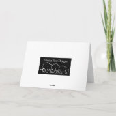 V.N.-feestelijke Kerstkaart Feestdagen Kaart (Achterkant)