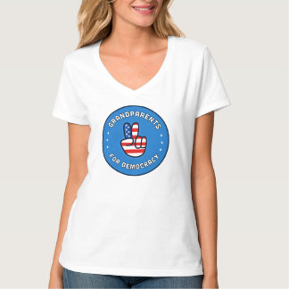 V-Neck Tee Shirt, dames T-shirt