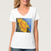 V-nek "Uit het T-shirt met de ruïnes" (Voorkant)