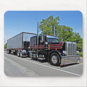 V Nolt's Black & Red 389 Mousepad Muismat (Voorkant)