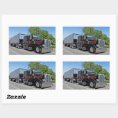 V Nolt's Black & Red 389 Stickers (Vel)