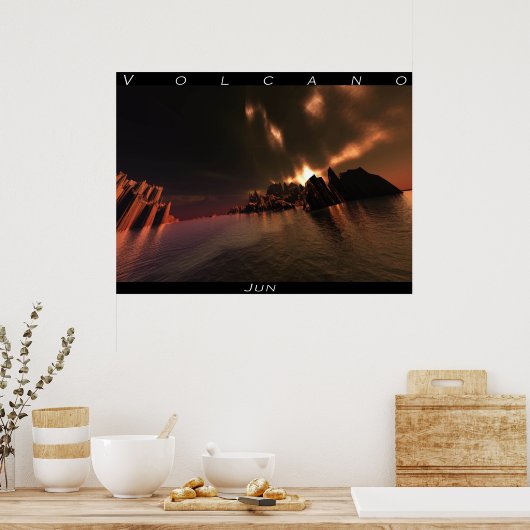 V O L C A O POSTER (Keuken)