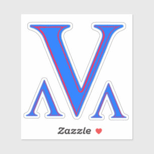 V-ONTDEKKEN STICKER