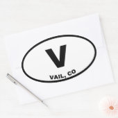 V OVALE STICKER (Envelop)
