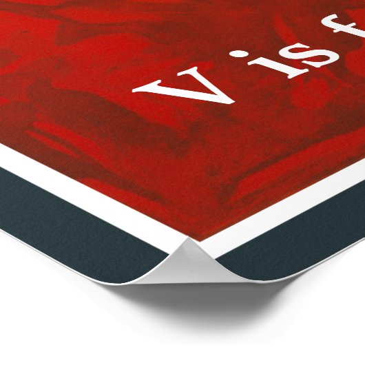 "V" POSTER (Hoek)
