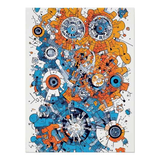 V-puls-2-Poster Perfect Poster (Voorkant)