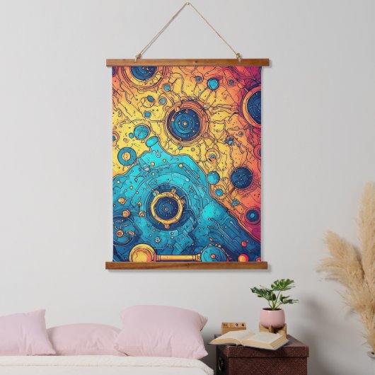 V-puls 7 hangend wandkleed (Slaapkamer)