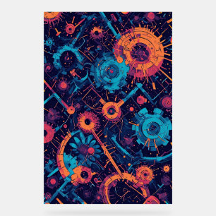 V-Pulse 1 Acryl Teken Bord