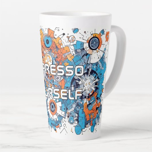 V-Pulse 2 Latte-Mok Latte Mok (Rechterhoek)