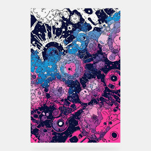 V-Pulse 5 Acryl Teken Bord