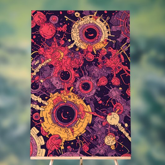 V-Pulse 6 Acryl Teken Acryl Bord (Neutraal)