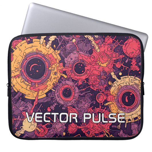 V-Pulse 6-laptop Hoesje Laptop Sleeve (Voorkant)