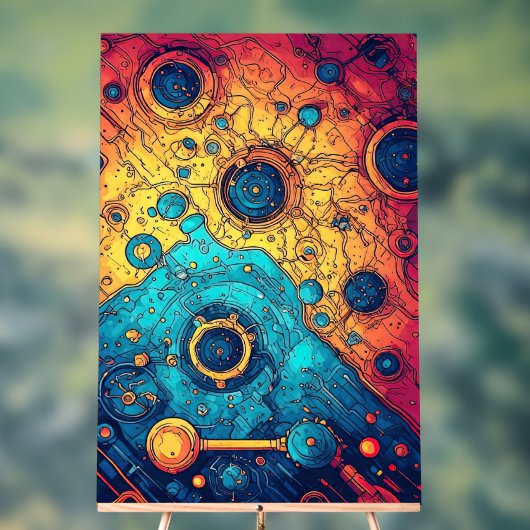 V-Pulse 7 Acryl Teken Acryl Bord (Neutraal)