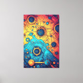 V-Pulse 7 Canvas Afdruk (Voorkant)