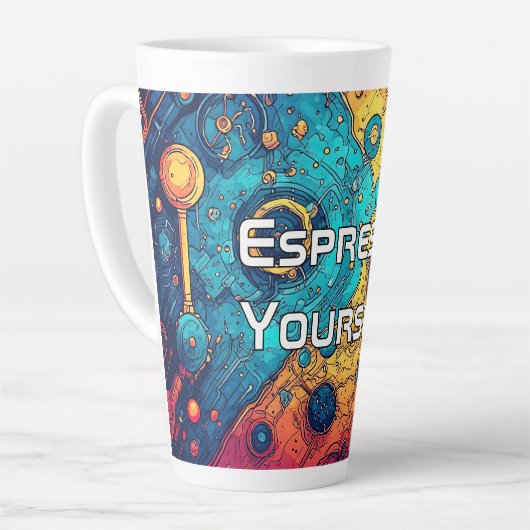 V-Pulse 7 Latte-Mok Latte Mok (Linkerhoek)