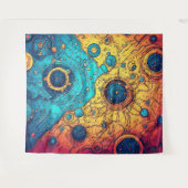 V-Pulse 7 wandtapijt Wandkleed (Voorkant (horizontaal))