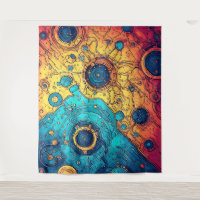 V-Pulse 7 wandtapijt