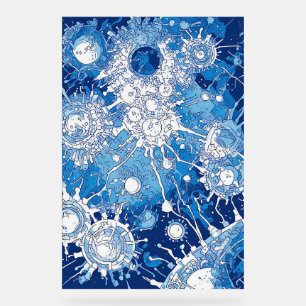 V-Pulse 8 Acryl Teken Bord