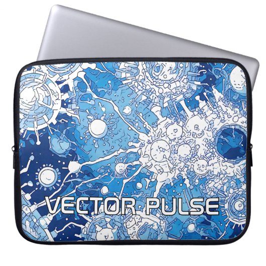 V-Pulse 8-laptop Hoesje Laptop Sleeve (Voorkant)