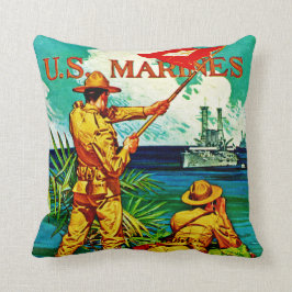 V.S. Marines ~ Signal Flag Kussen
