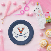 V Sabel Papieren Bordje (Feest)