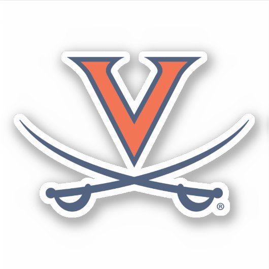 V Sabel Sticker (Voorkant)