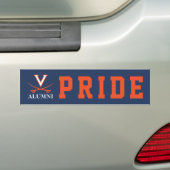 V Saber Alumni Bumpersticker (Op auto)