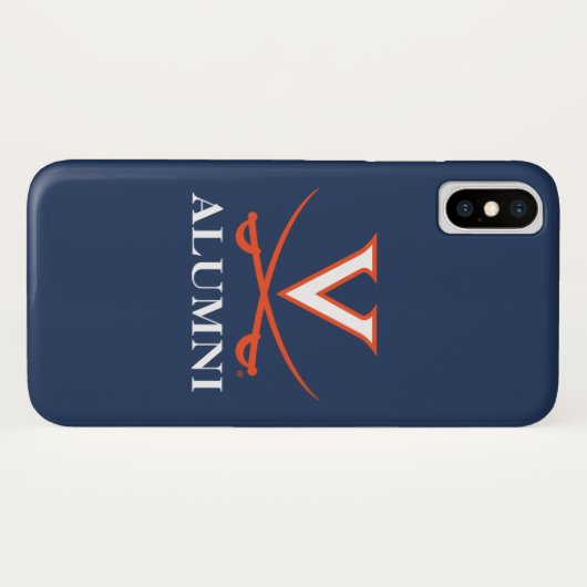 V Saber Alumni Case-Mate iPhone Case (Achterkant (horizontaal))