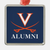 V Saber Alumni Metalen Ornament (Voorkant)