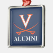 V Saber Alumni Metalen Ornament (Links)