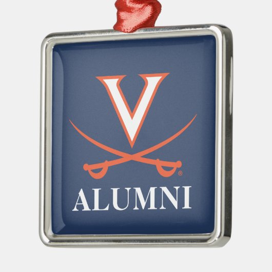 V Saber Alumni Metalen Ornament (Links)